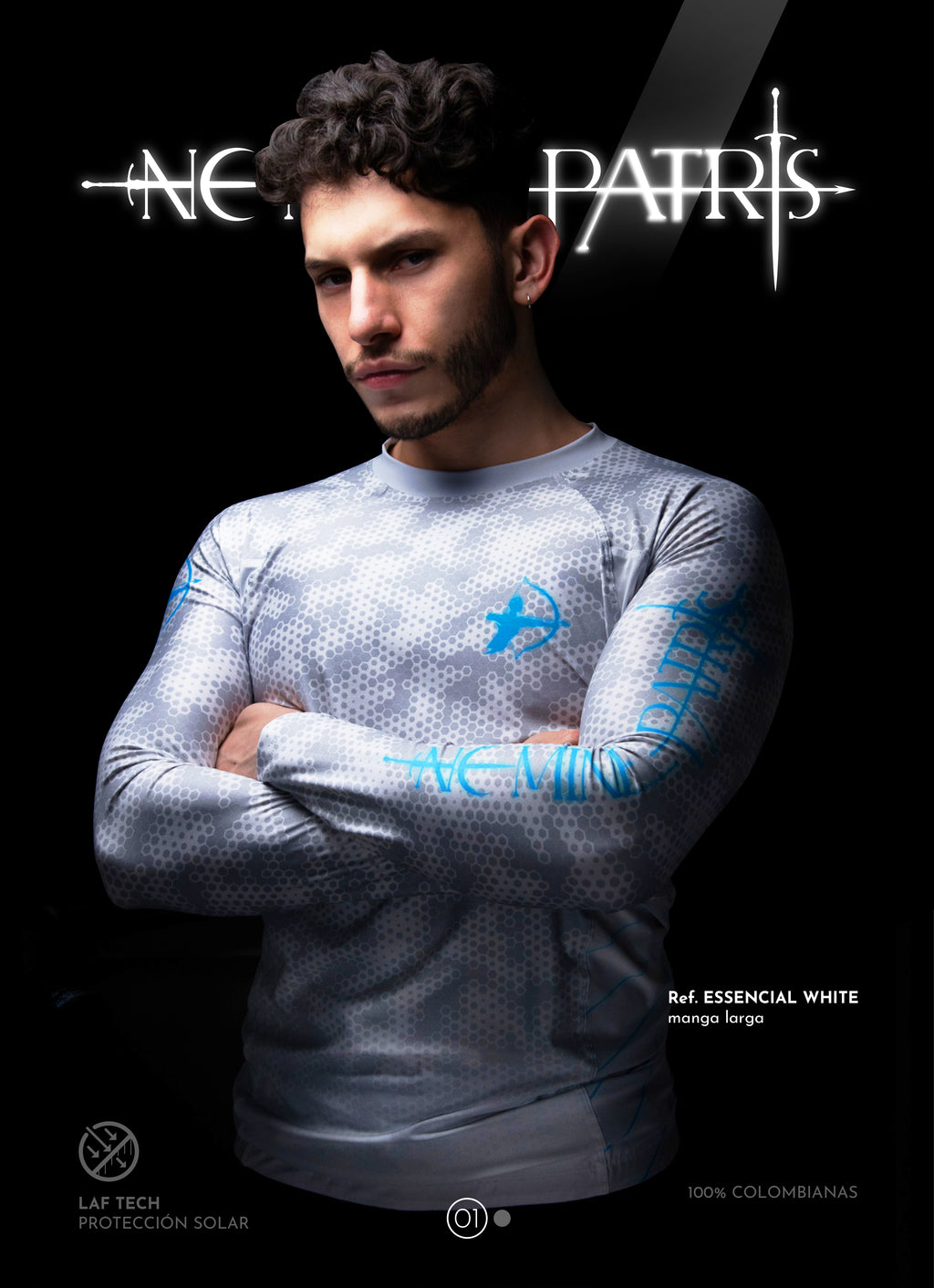 Buzo de compresión ref. ESSENCIAL WHITE