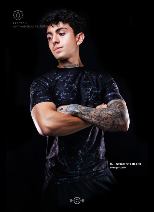 Buzo de compresión ref. NEBULOSA BLACK