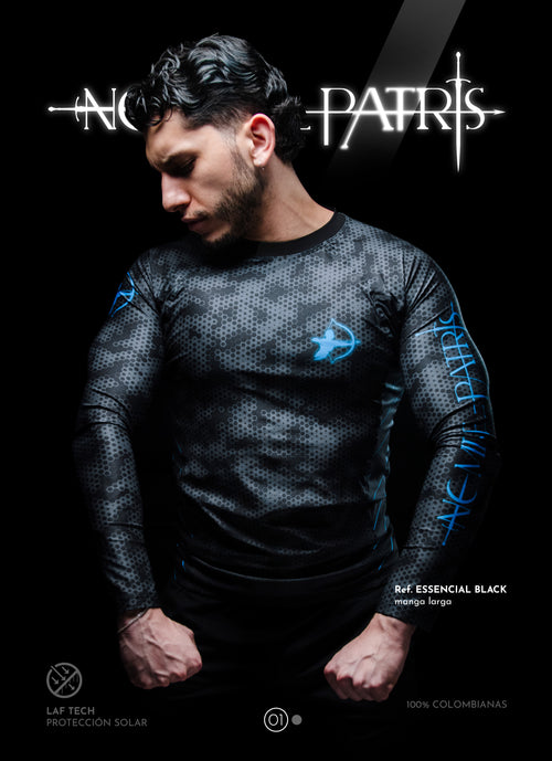 Buzo de compresión ref. ESSENCIAL BLACK