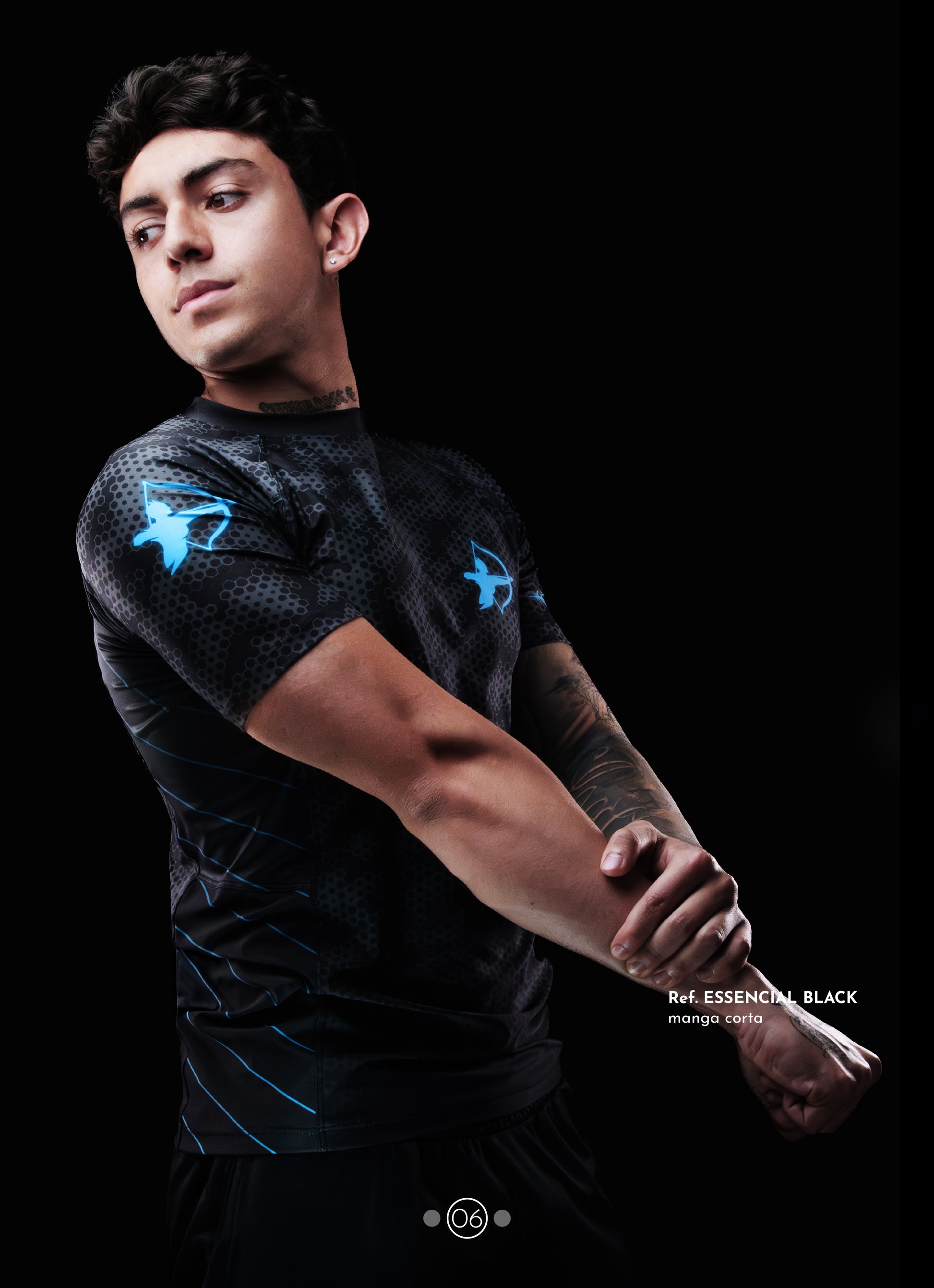 Buzo de compresión ref. ESSENCIAL BLACK