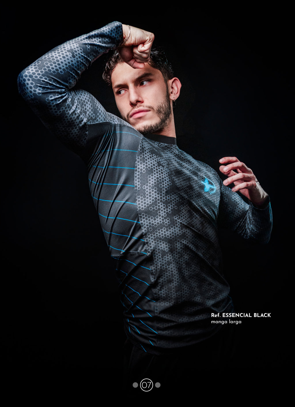 Buzo de compresión ref. ESSENCIAL BLACK