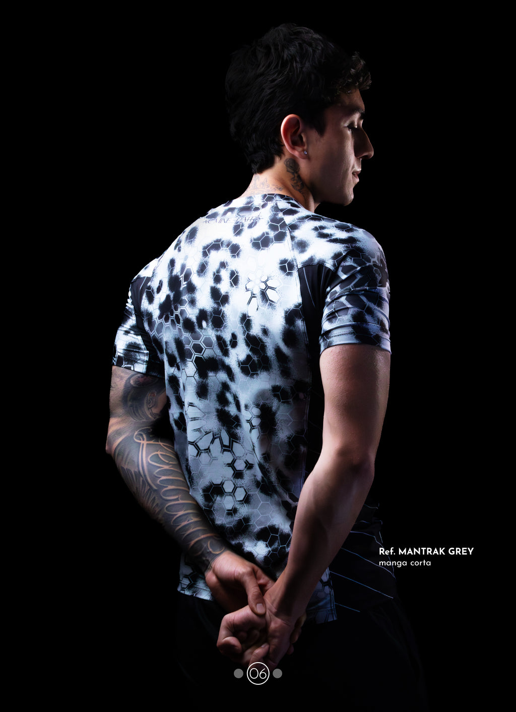 Buzo de compresión ref. MANTRAK GREY