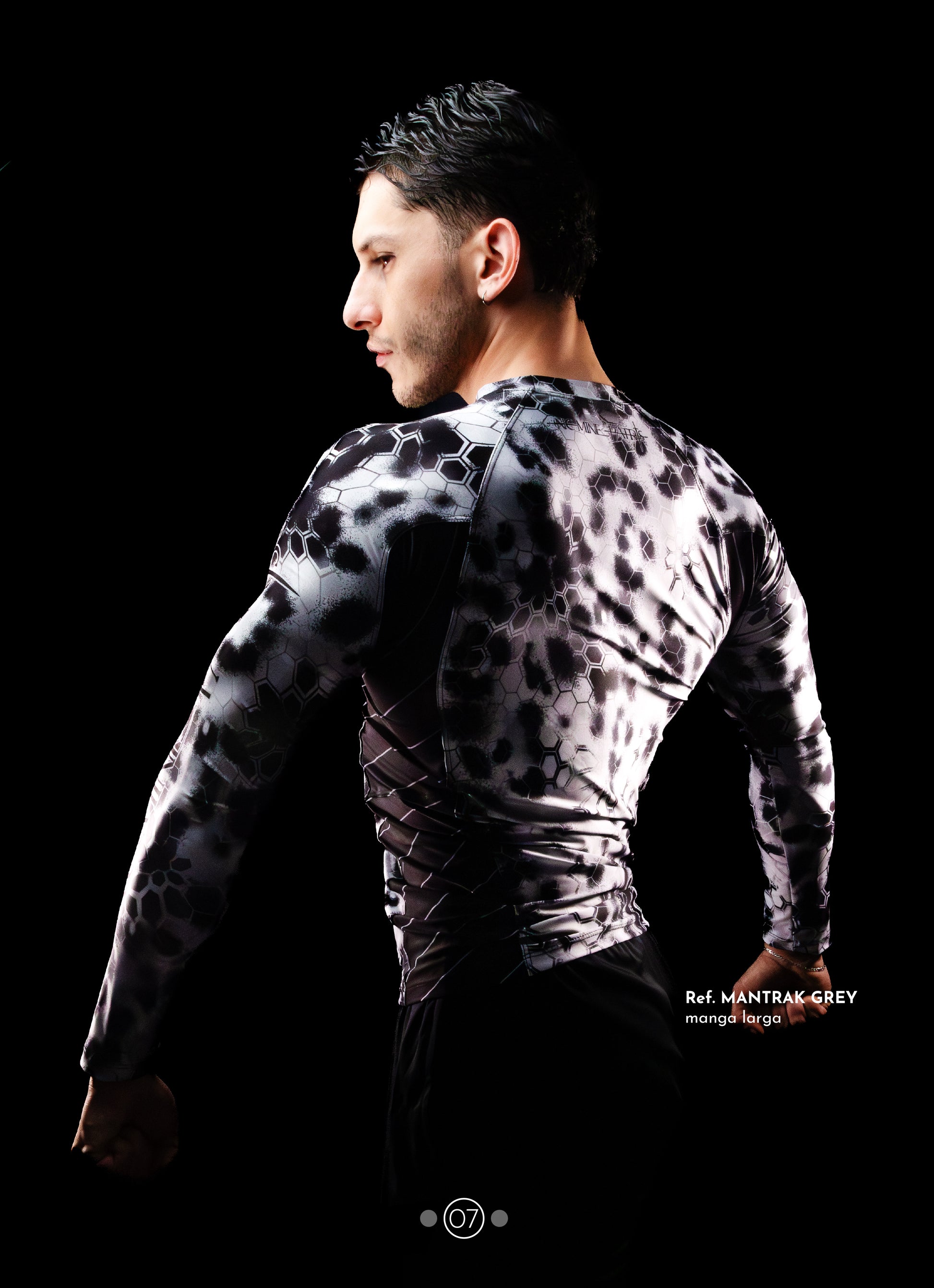 Buzo de compresión ref. MANTRAK GREY