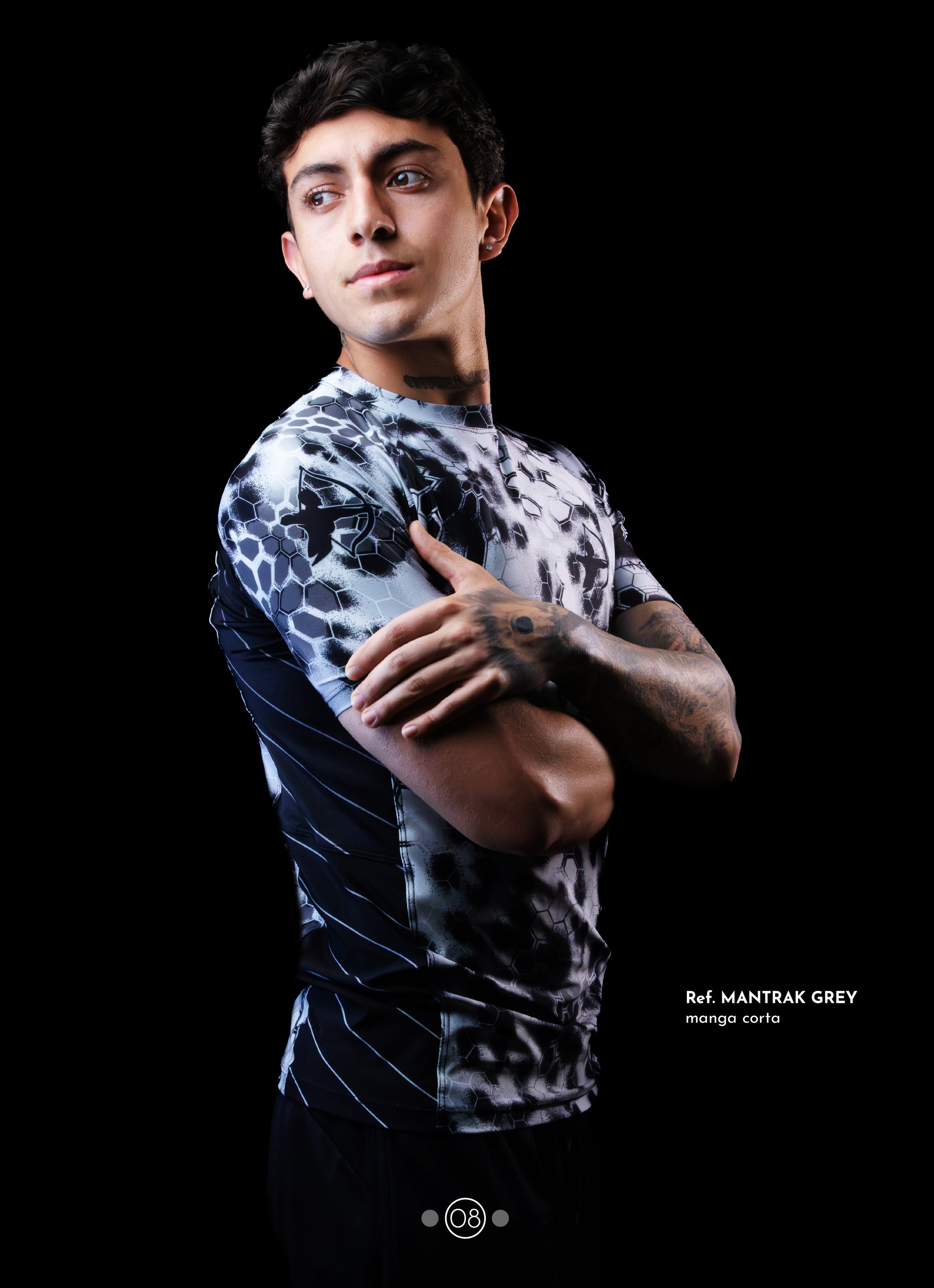 Buzo de compresión ref. MANTRAK GREY