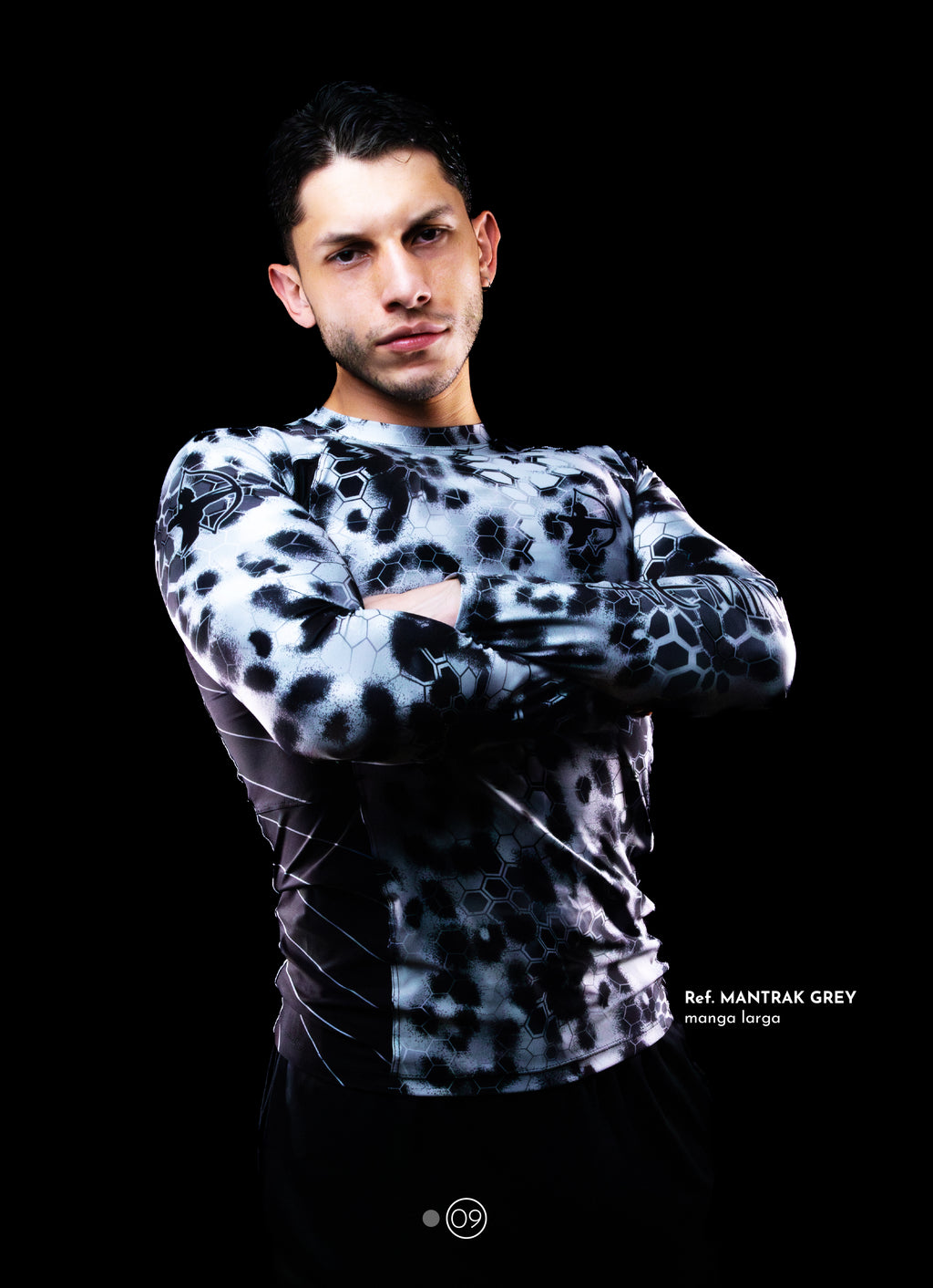 Buzo de compresión ref. MANTRAK GREY