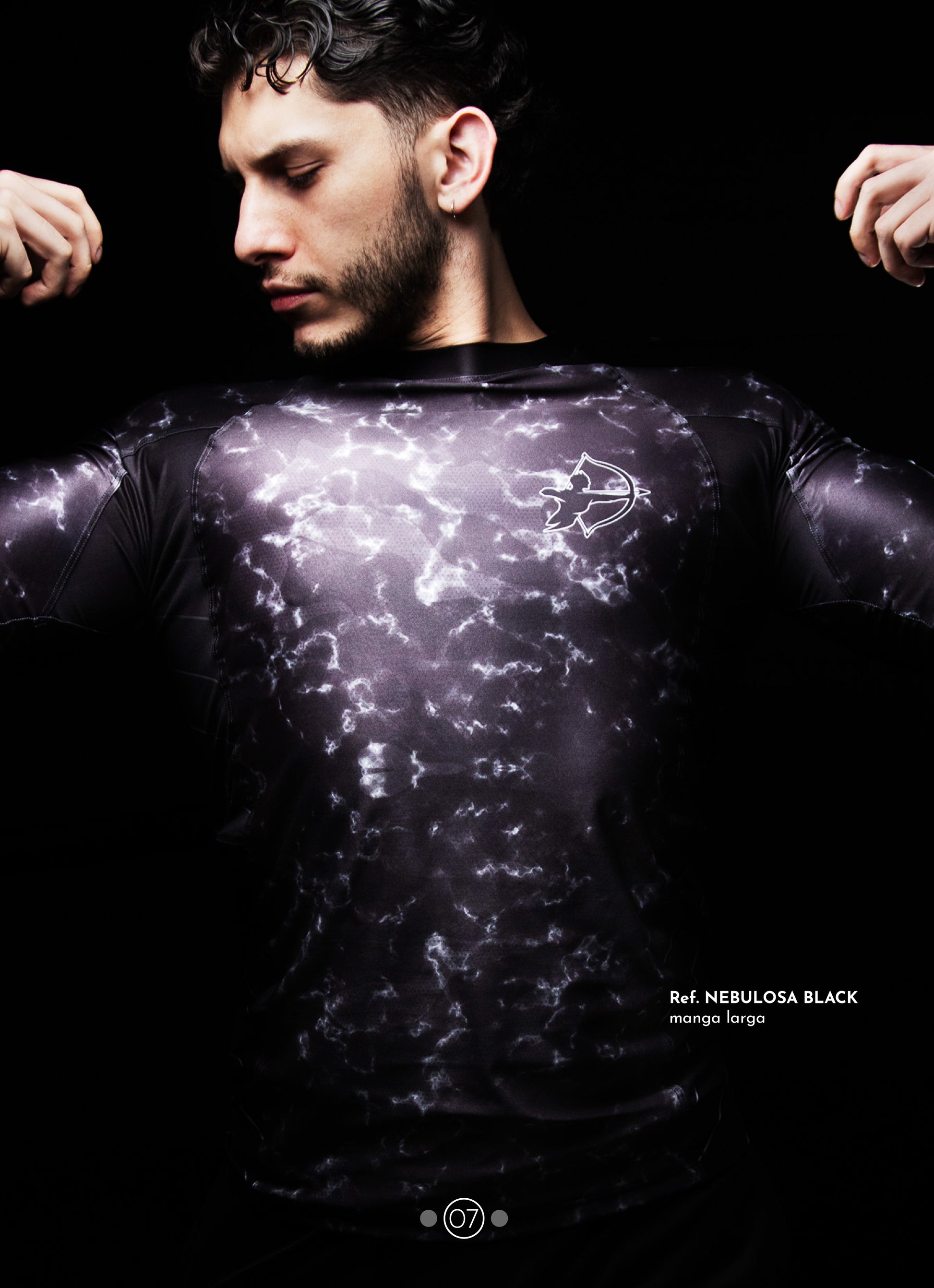 Buzo de compresión ref. NEBULOSA BLACK
