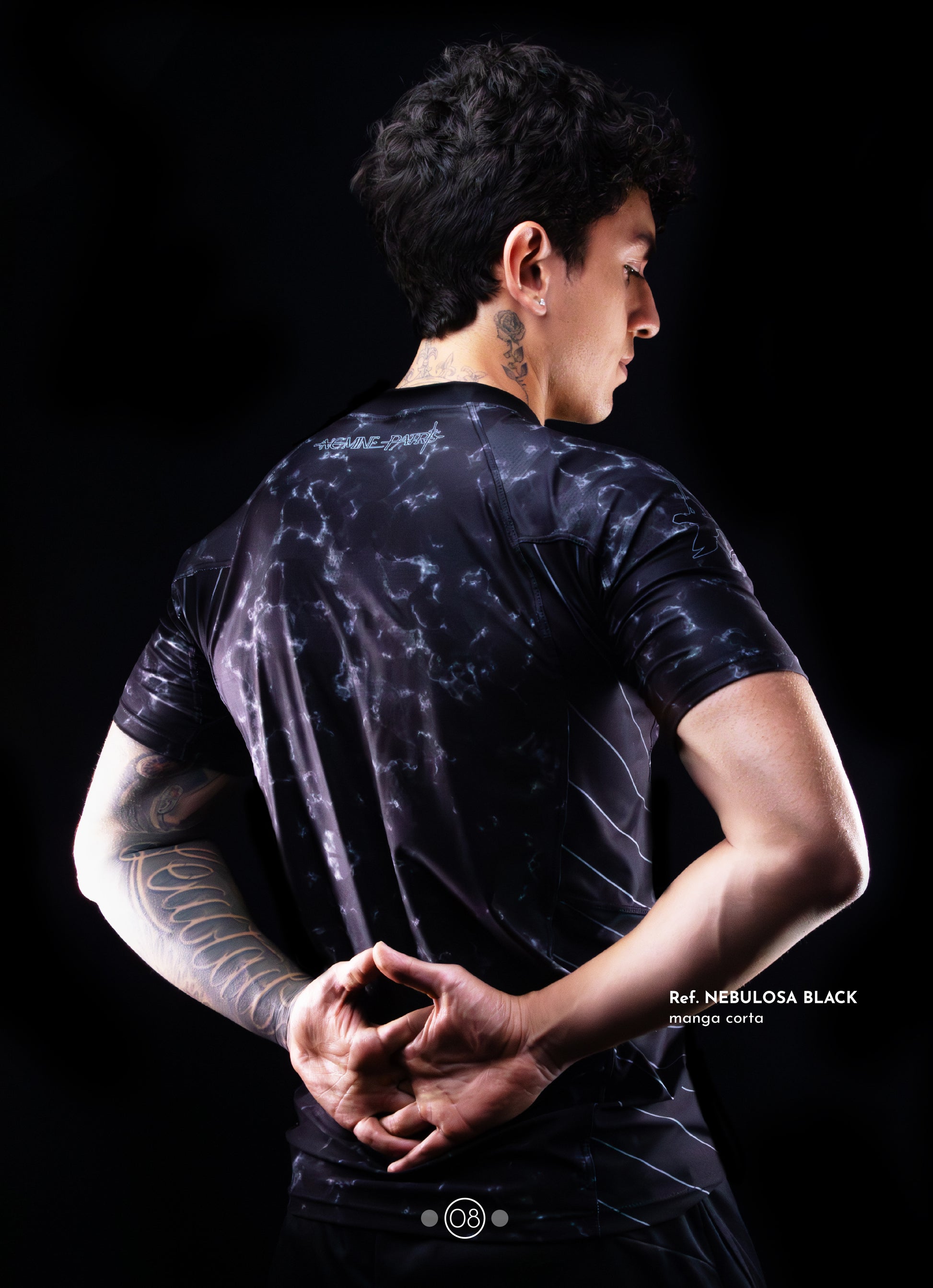 Buzo de compresión ref. NEBULOSA BLACK