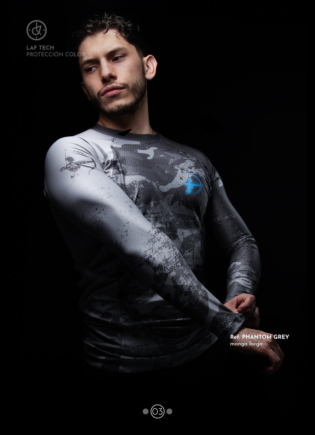 Buzo de compresión ref. PHANTOM GREY