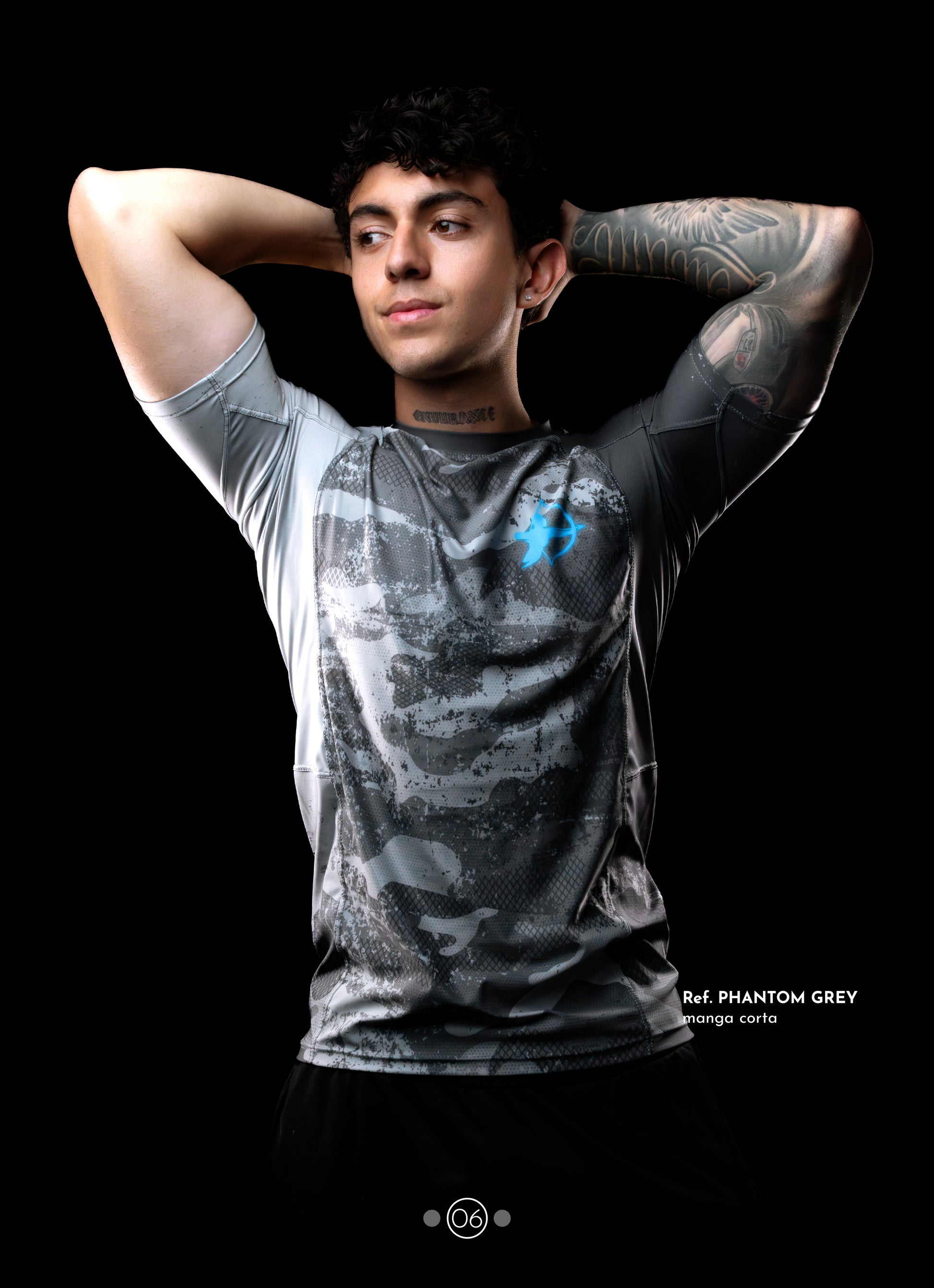 Buzo de compresión ref. PHANTOM GREY