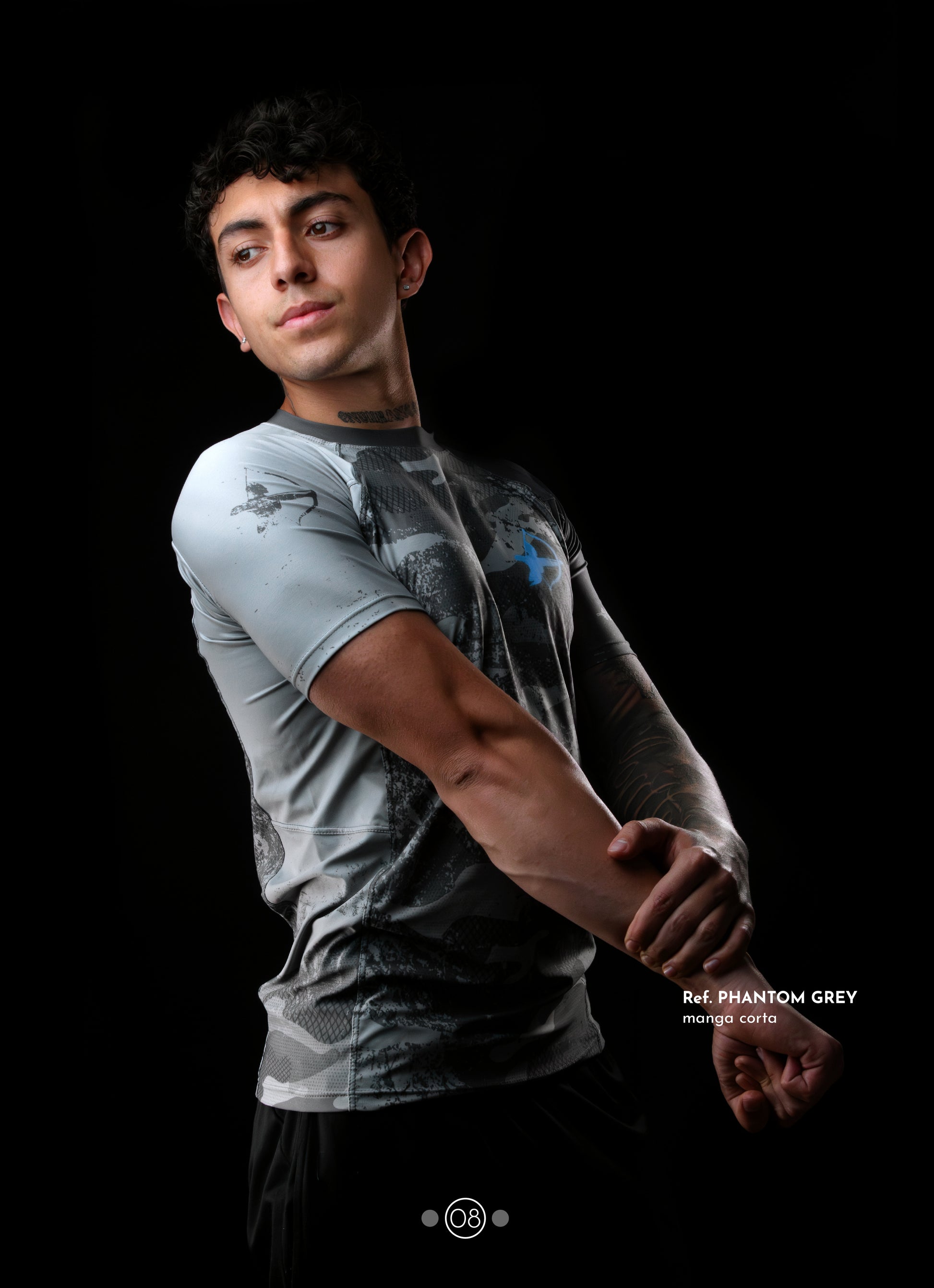 Buzo de compresión ref. PHANTOM GREY