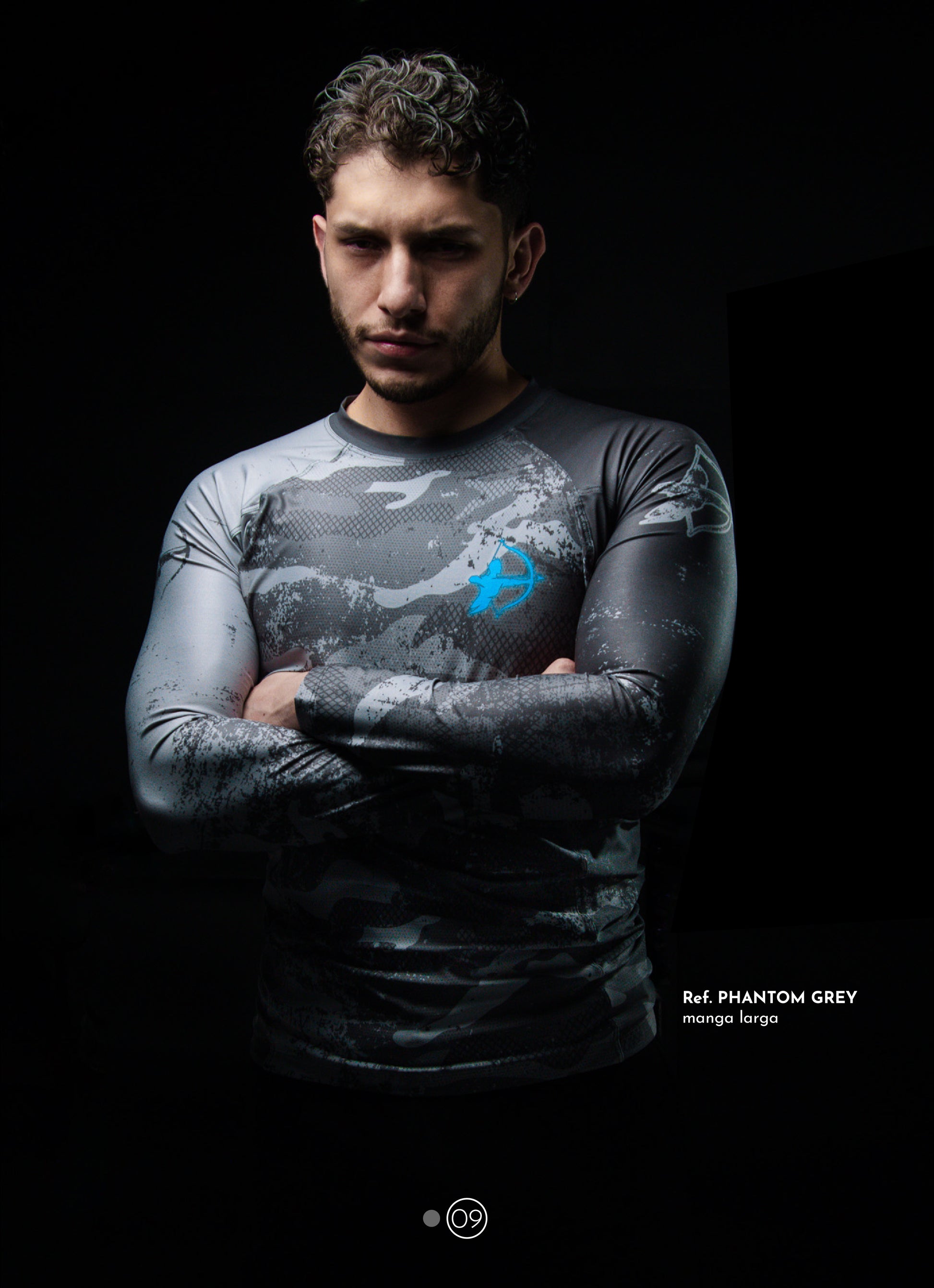 Buzo de compresión ref. PHANTOM GREY