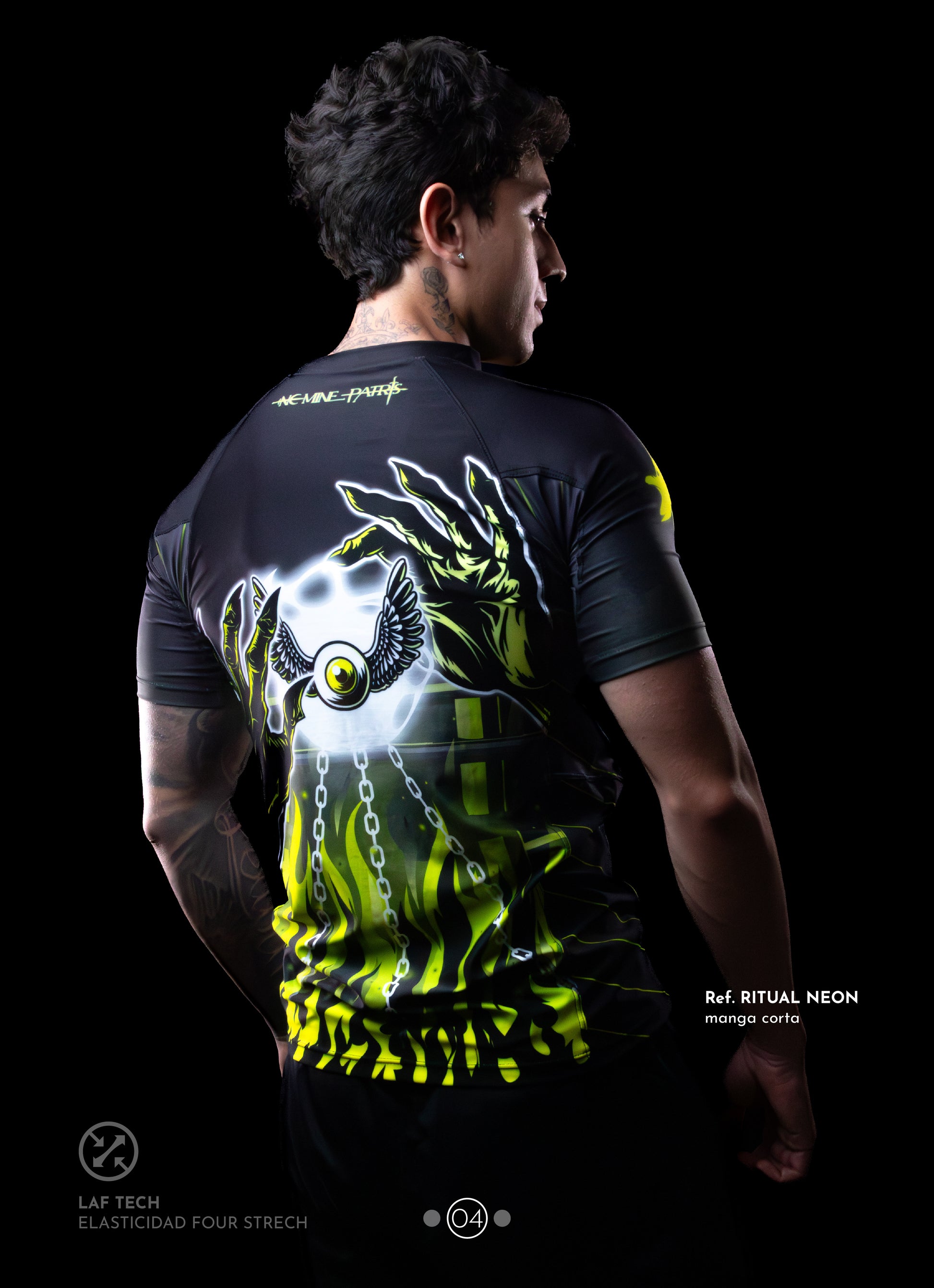 Buzo de compresión ref. RITUAL NEON