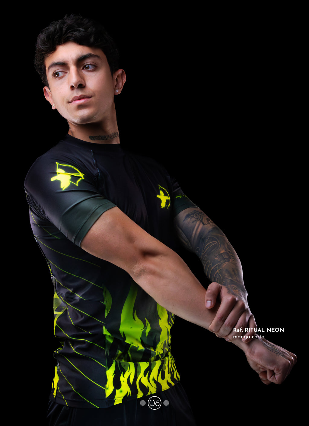 Buzo de compresión ref. RITUAL NEON