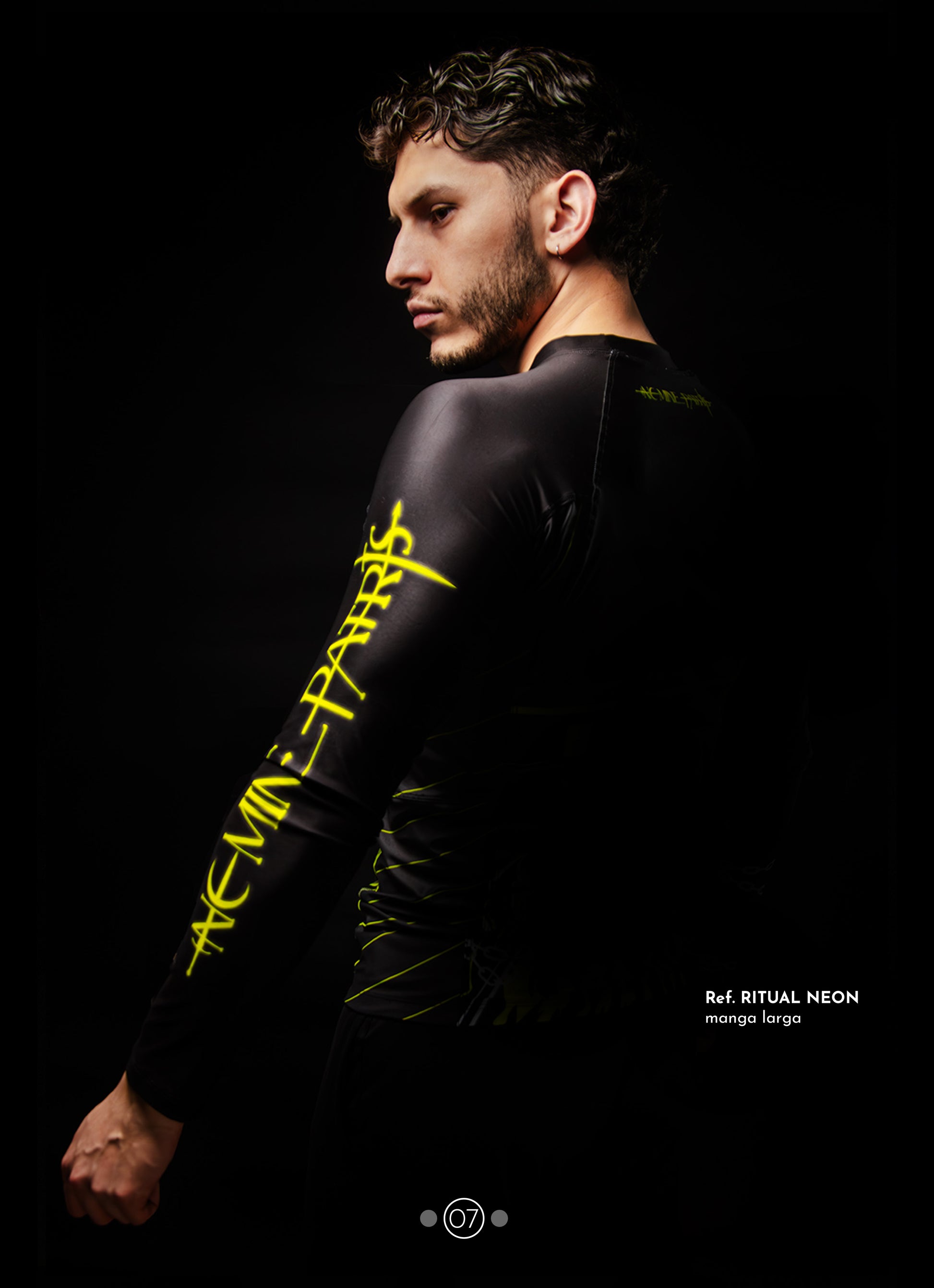 Buzo de compresión ref. RITUAL NEON