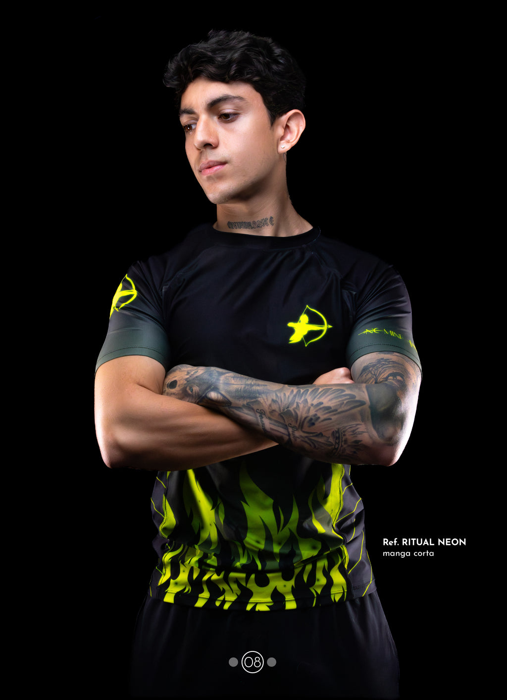 Buzo de compresión ref. RITUAL NEON