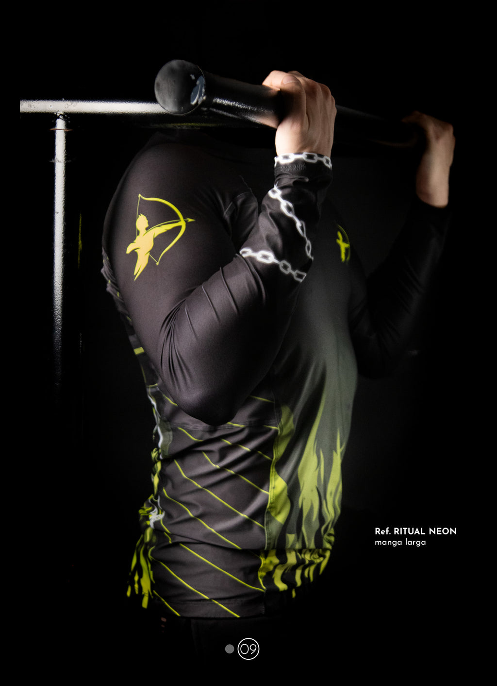 Buzo de compresión ref. RITUAL NEON